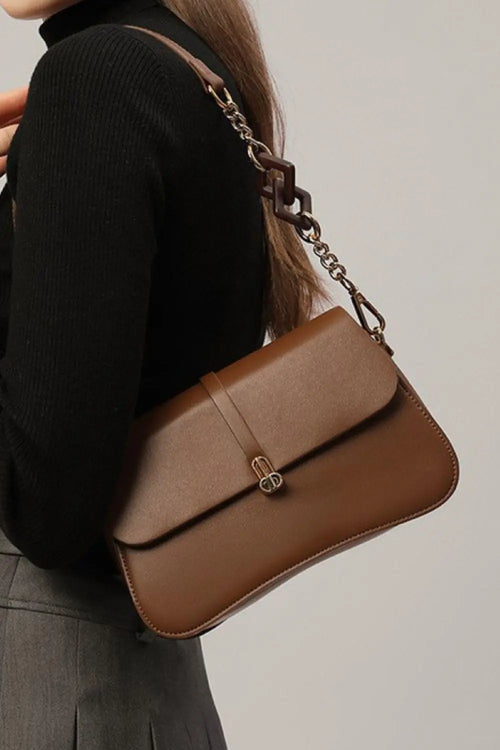 Meliza's Adored PU Leather Shoulder Bag - Melizafashion
