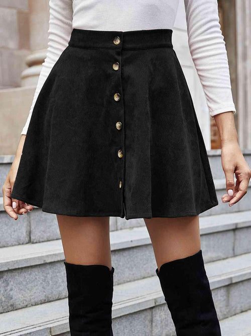 Meliza's Button-Up Skirt - Melizafashion