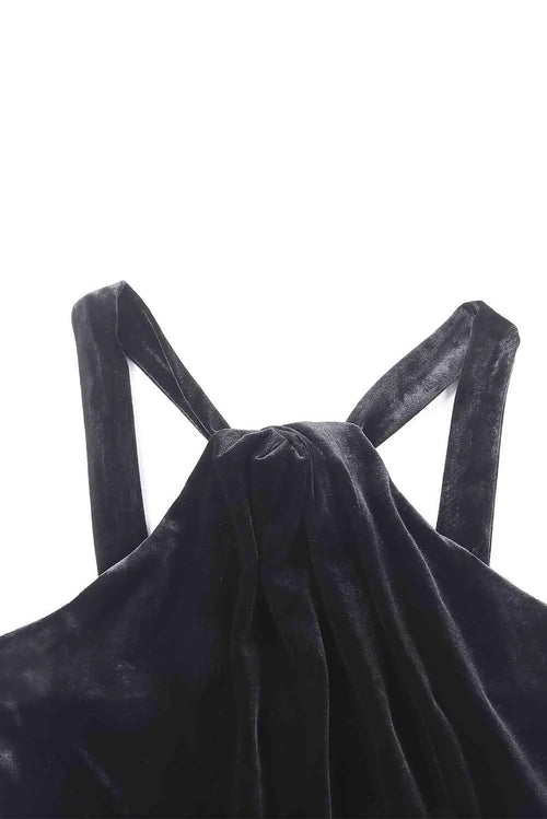 Meliza's Sequin Fringe Detail Sleeveless Dress - Melizafashion